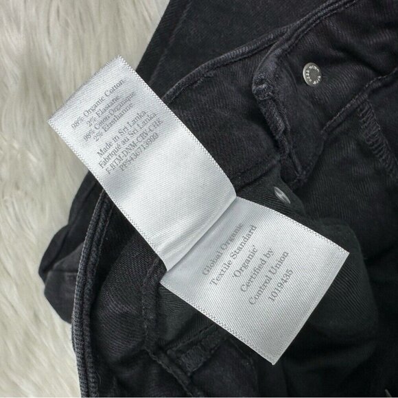 Everlane Women’s NWT Black The Curvy‎ Cheeky Minimalist Jean W28 Crop/L26.5 - Picture 8 of 12